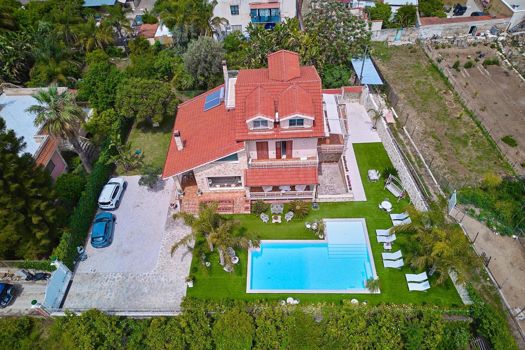 Villa Laura Палермо Экстерьер фото