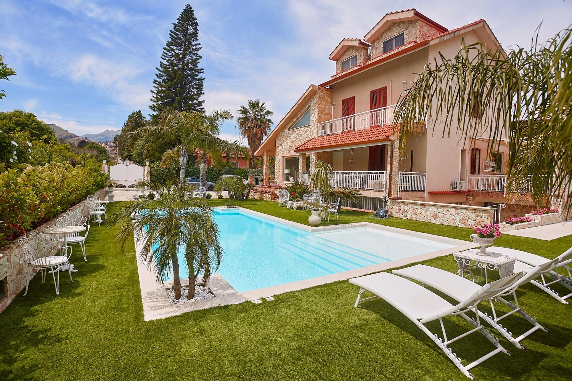 Villa Laura Палермо Экстерьер фото